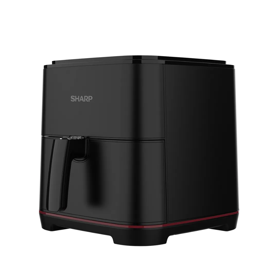 Sharp KFAF50MBK 5.0L 8 Cook Menu with LED Display Light Air Fryer