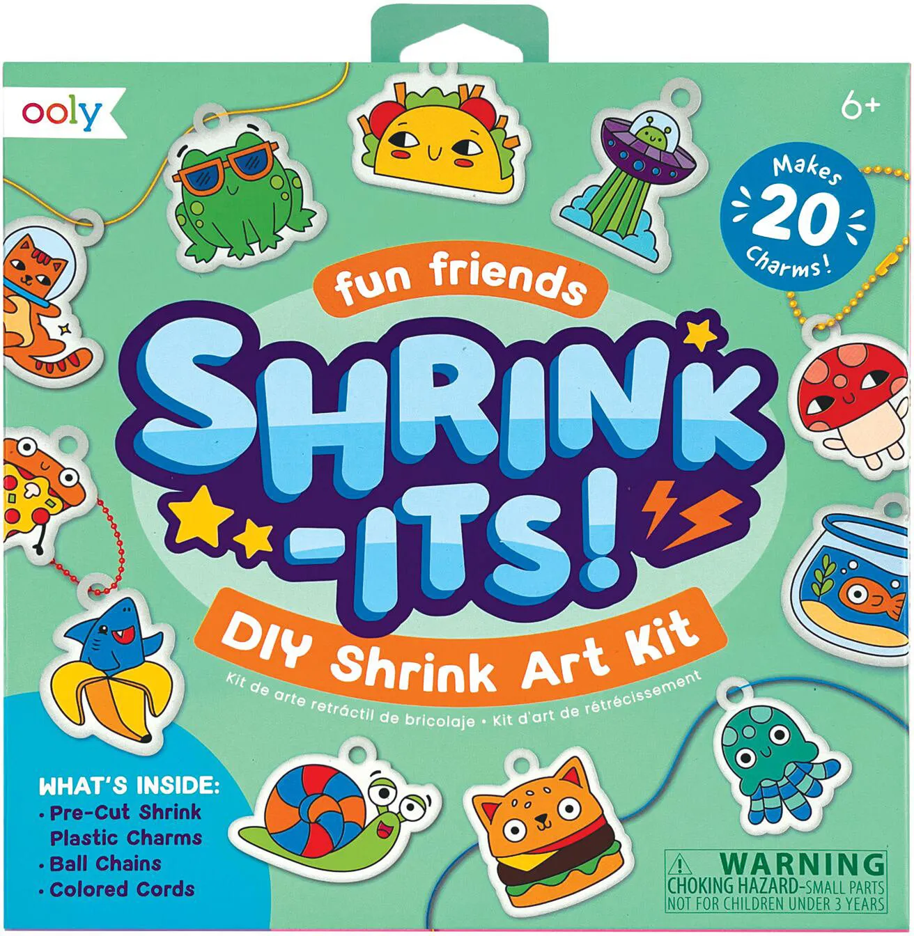 Shrink-Its! Fun Friends DIY & Shrink Art Kit