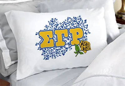 Sigma Gamma Rho Cheetah Print Pillowcase - SGPC