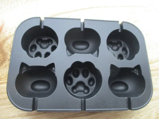 Silicone Lollipop Tray Cat Mold