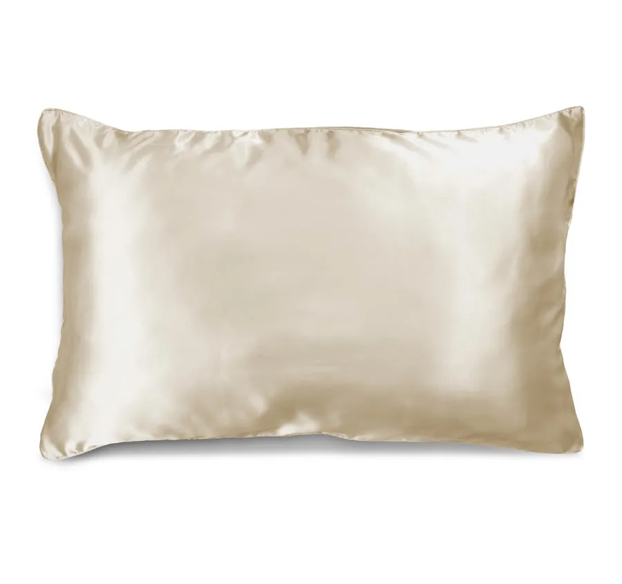 Silk Pillowcase and Eye Mask Set Ivory Dreams