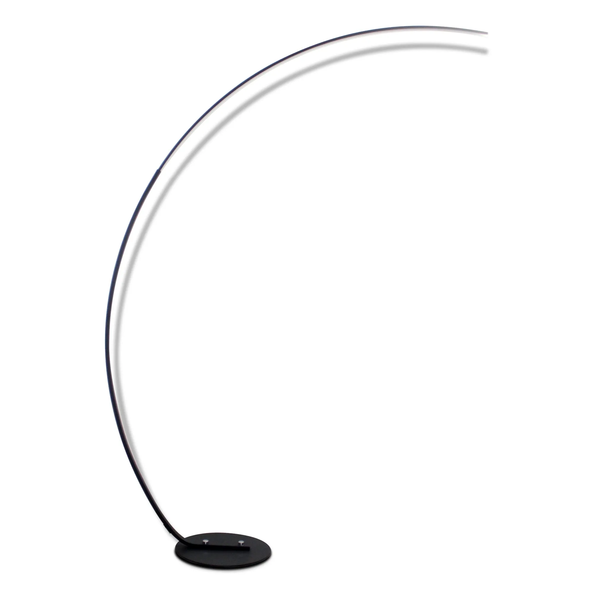 Sleek Modern Curve Floor Lamp with remote