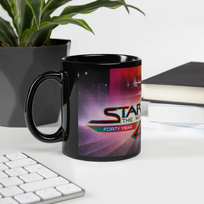 Star Trek: The Motion Picture 40th Anniversary U.S.S. Enterprise Black Mug