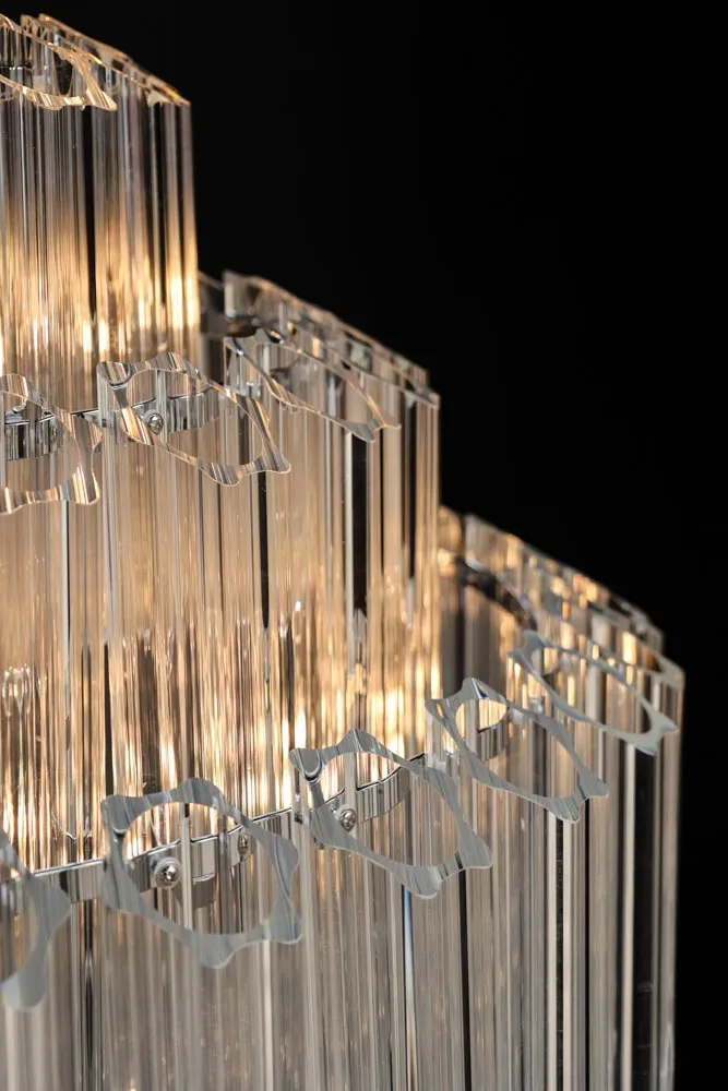 Stunning Art Deco Crystal Chandelier