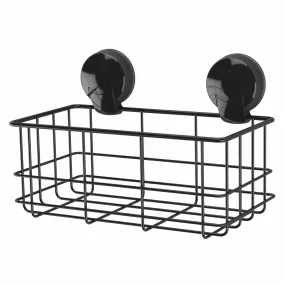 Suctionloc Bottle Basket Black