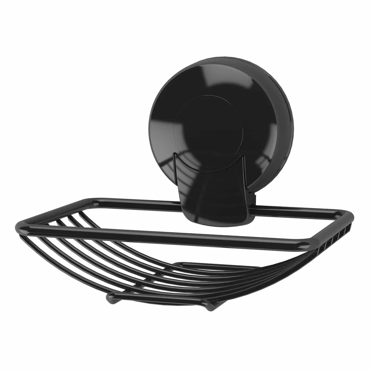 Suctionloc Soap Basket Black