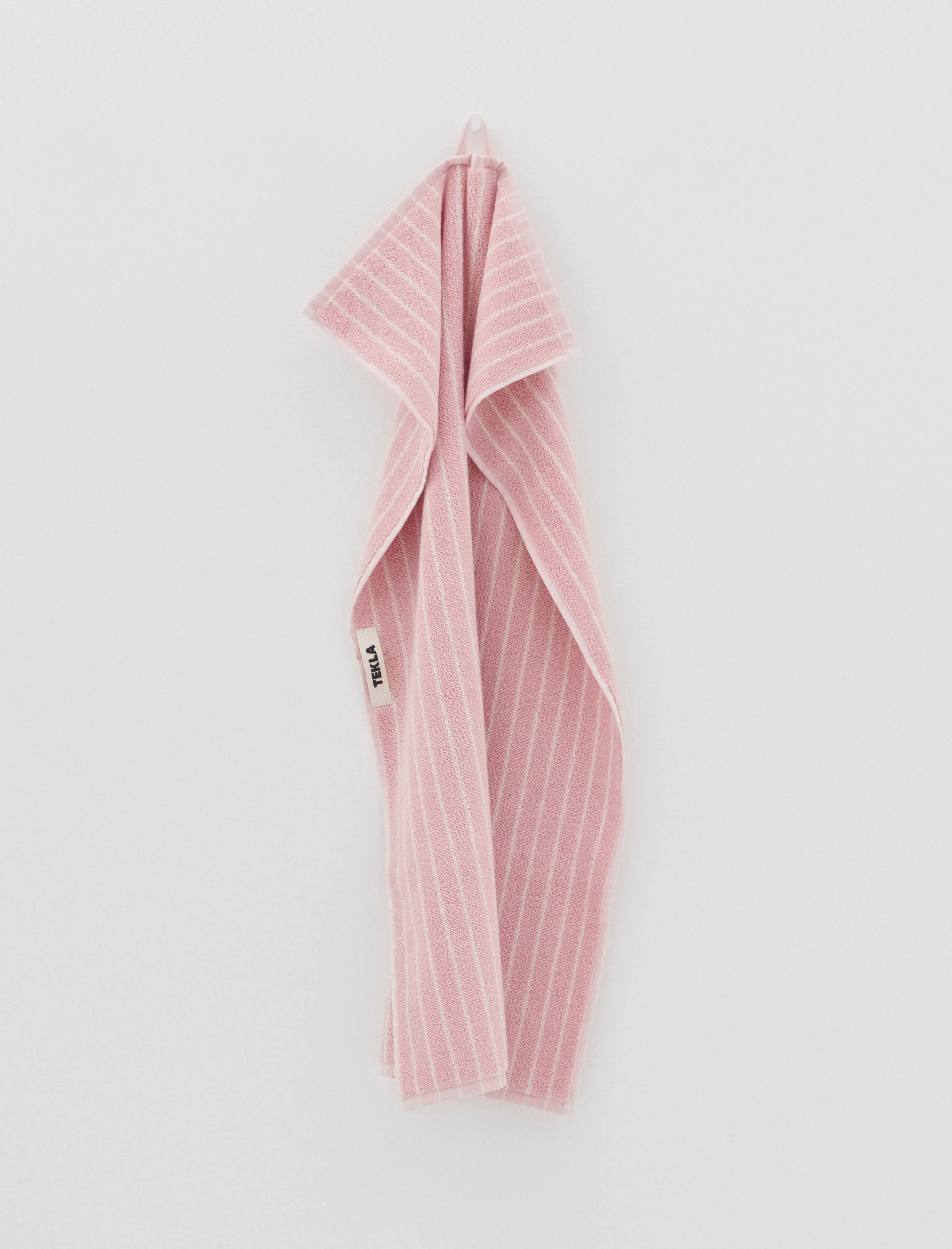 Terry Towel Shaded Pink Stripes