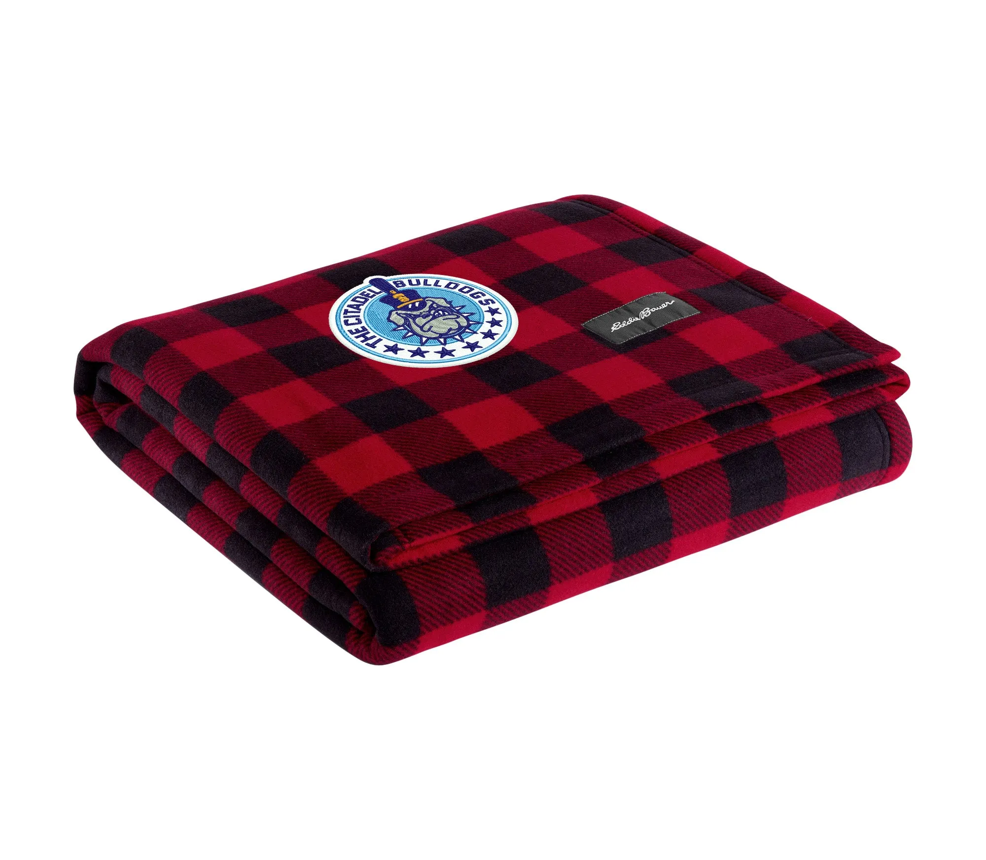 The Citadel, Spike and Stars logo, Eddie Bauer® Woodland Blanket