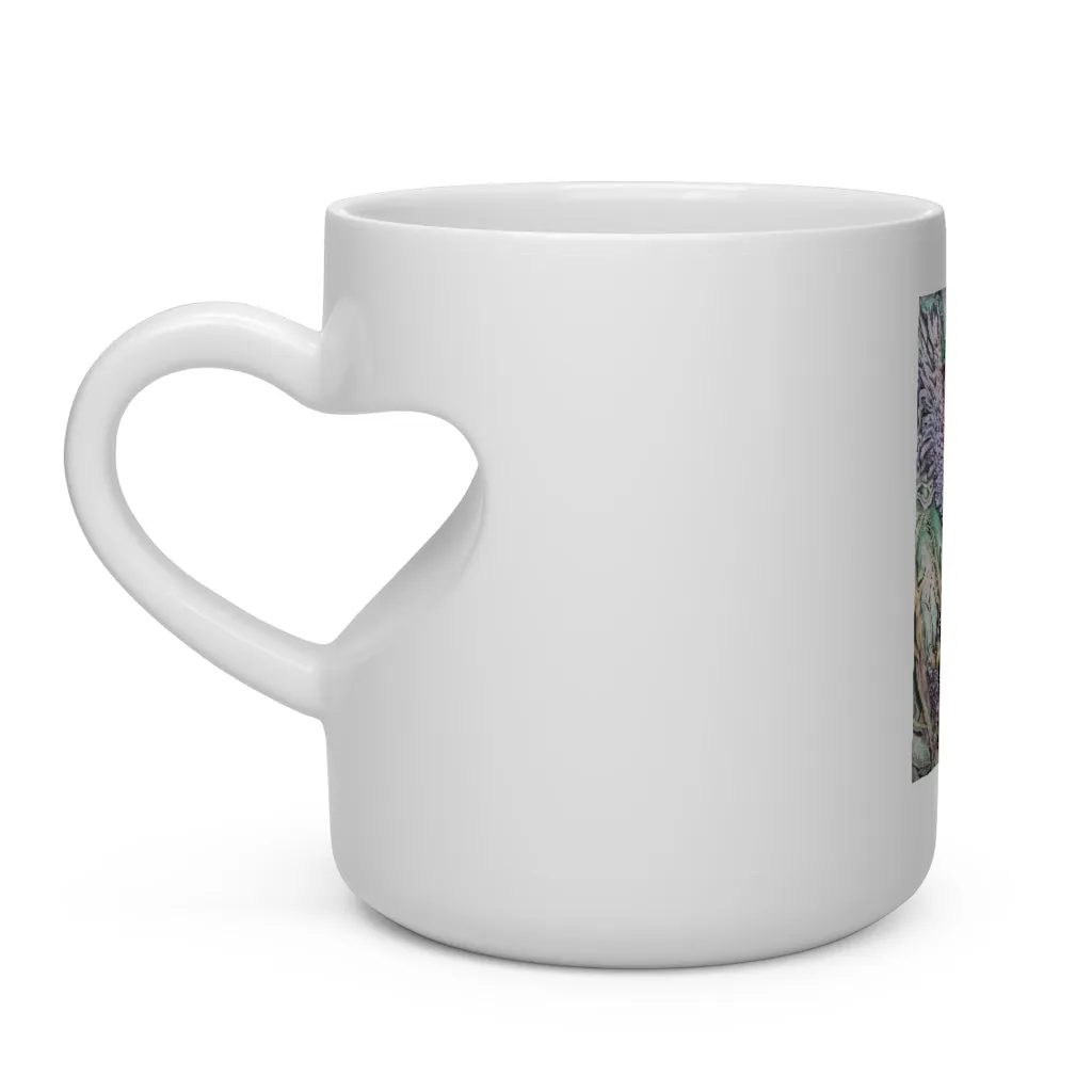 The Key Heart Shape Mug