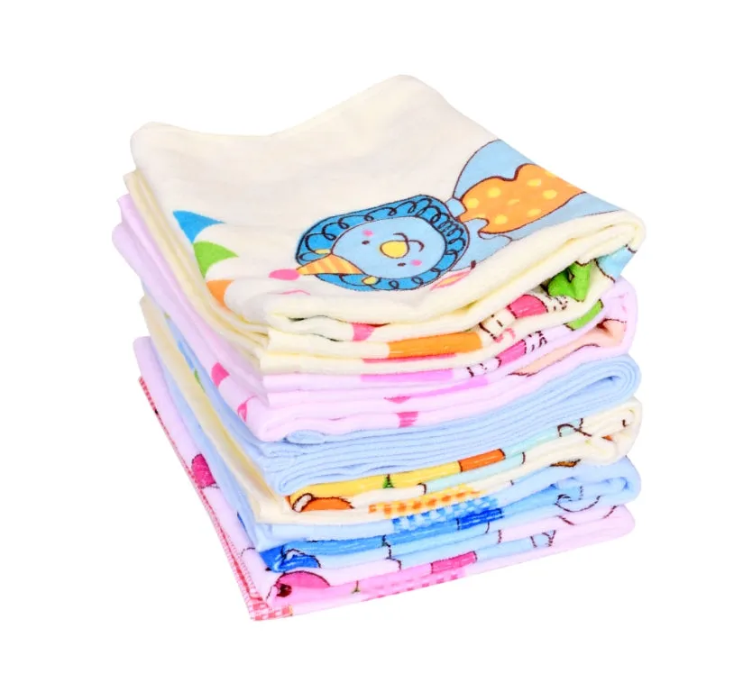 THE LITTLE LOOKERS Super Soft/High Absorbency Towel/Bath Towel / 100% Cotton Washcloth(450GSM) for New Born Baby/Infants/Toddlers