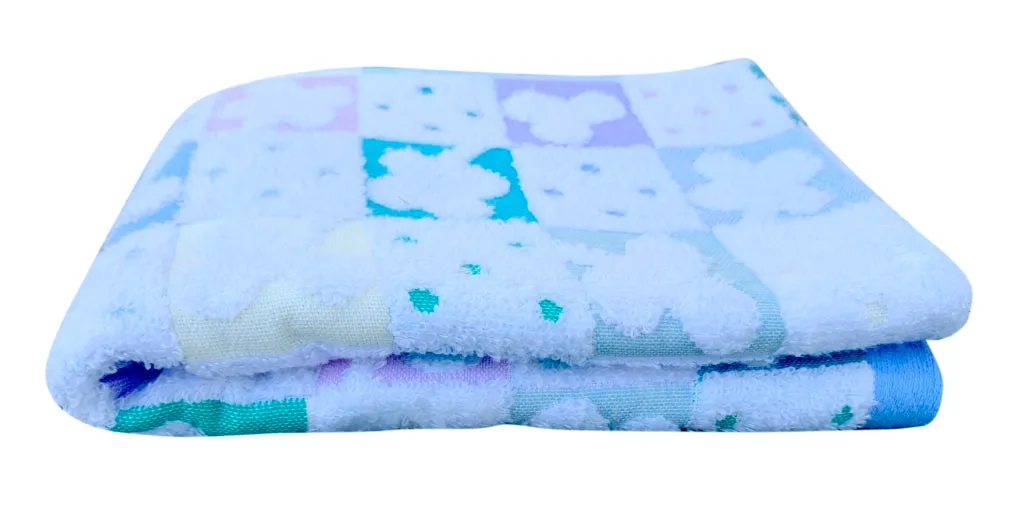 THE LITTLE LOOKERS Towel/Bath Towel/Qick Dry Towels/100% Cotton 500GSM Printed Towel Washcloth for New Born Baby/Infants/Toddlers