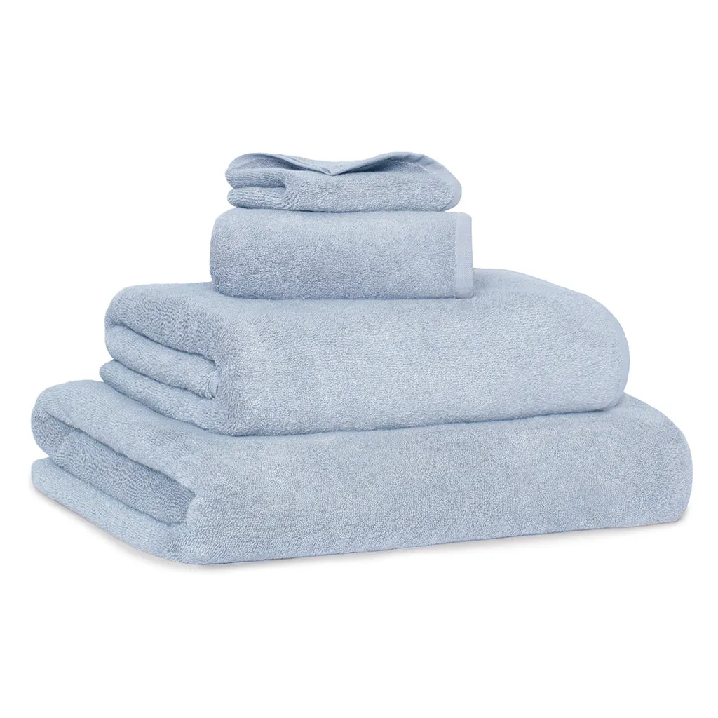 The Plush Ice Blue Towels