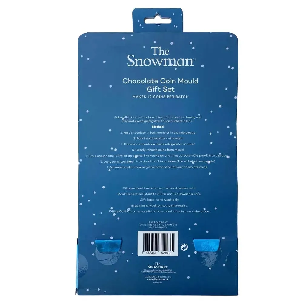 The Snowman™ Chocolate Coin Mould Gift Set