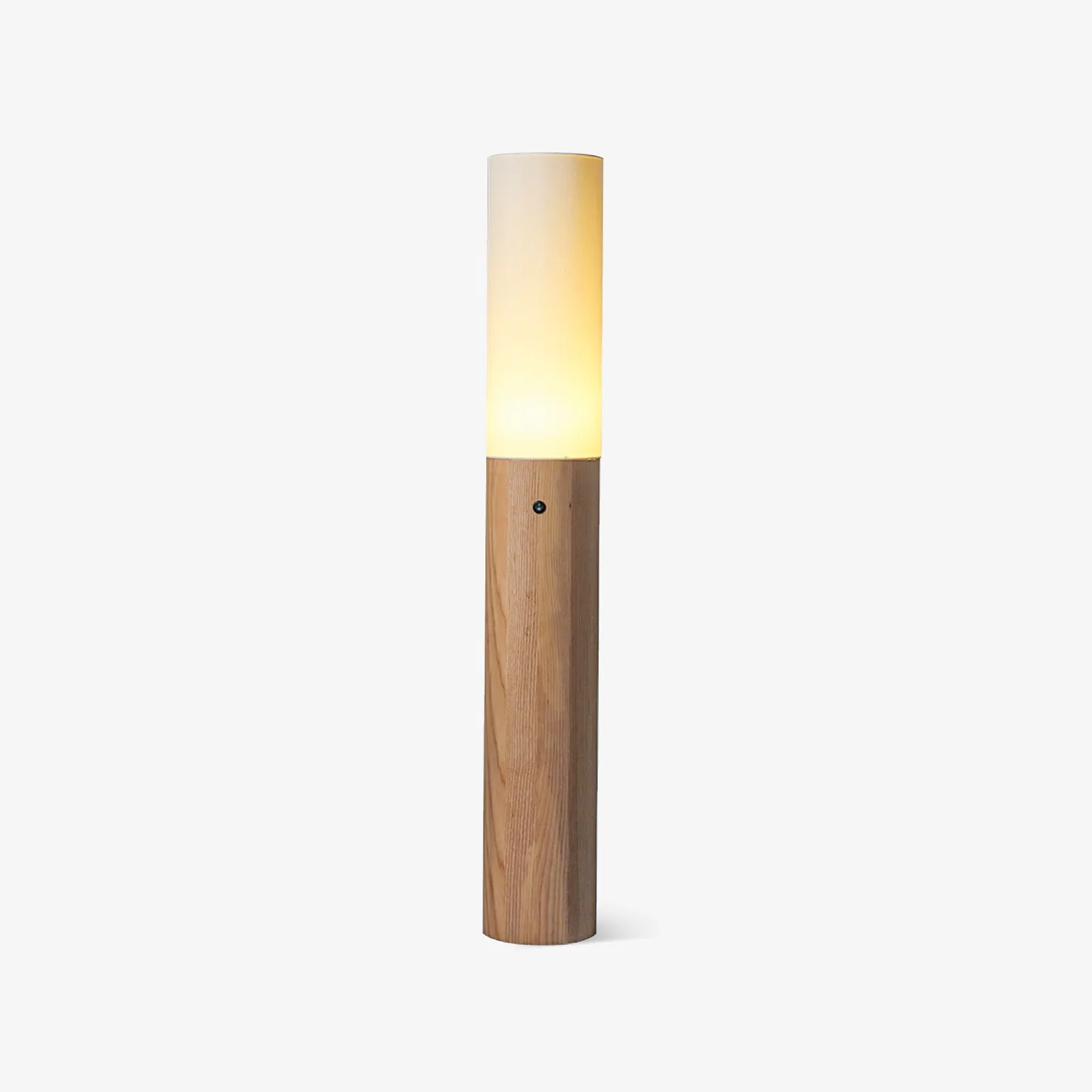 Timber Column Floor Lamp