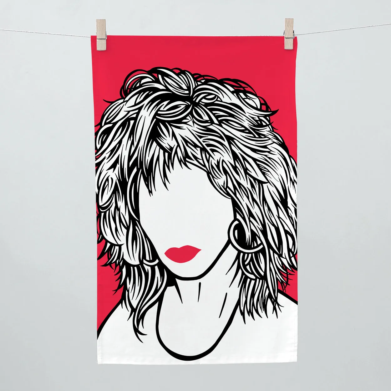 Tina Turner Tea Towel