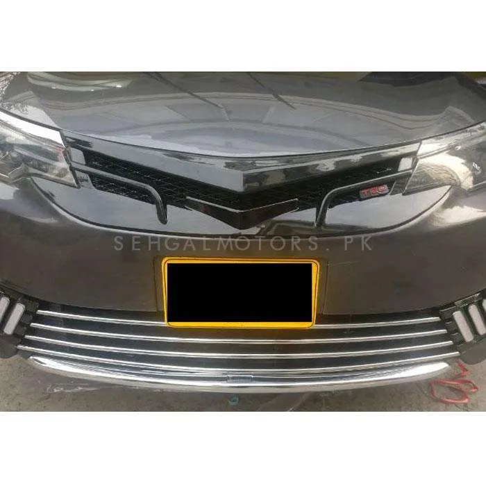 Toyota Corolla Face Lift Lower Grille Chrome Trims - Model 2017-2021 MA001101