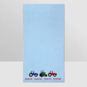 Tractor Ted Cotton Embroidered Towel