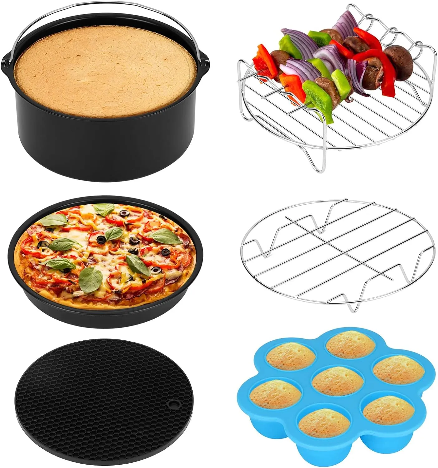 Universal Air Fryer Baking Accessories Set ID-21