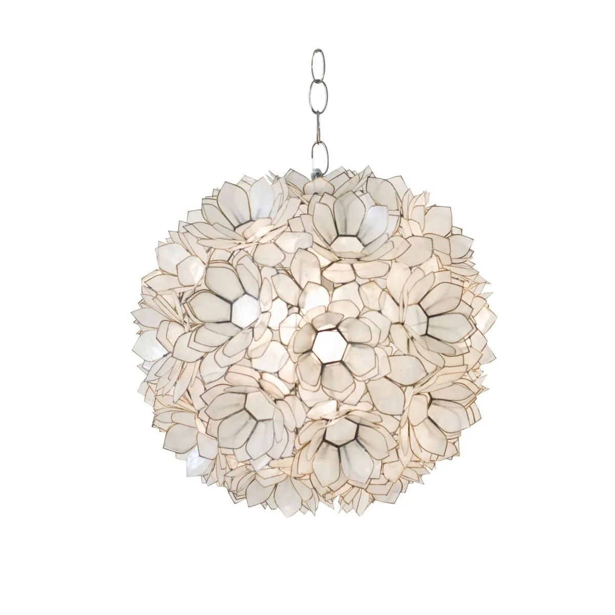 Venus Capiz Shell Chandelier by Worlds Away