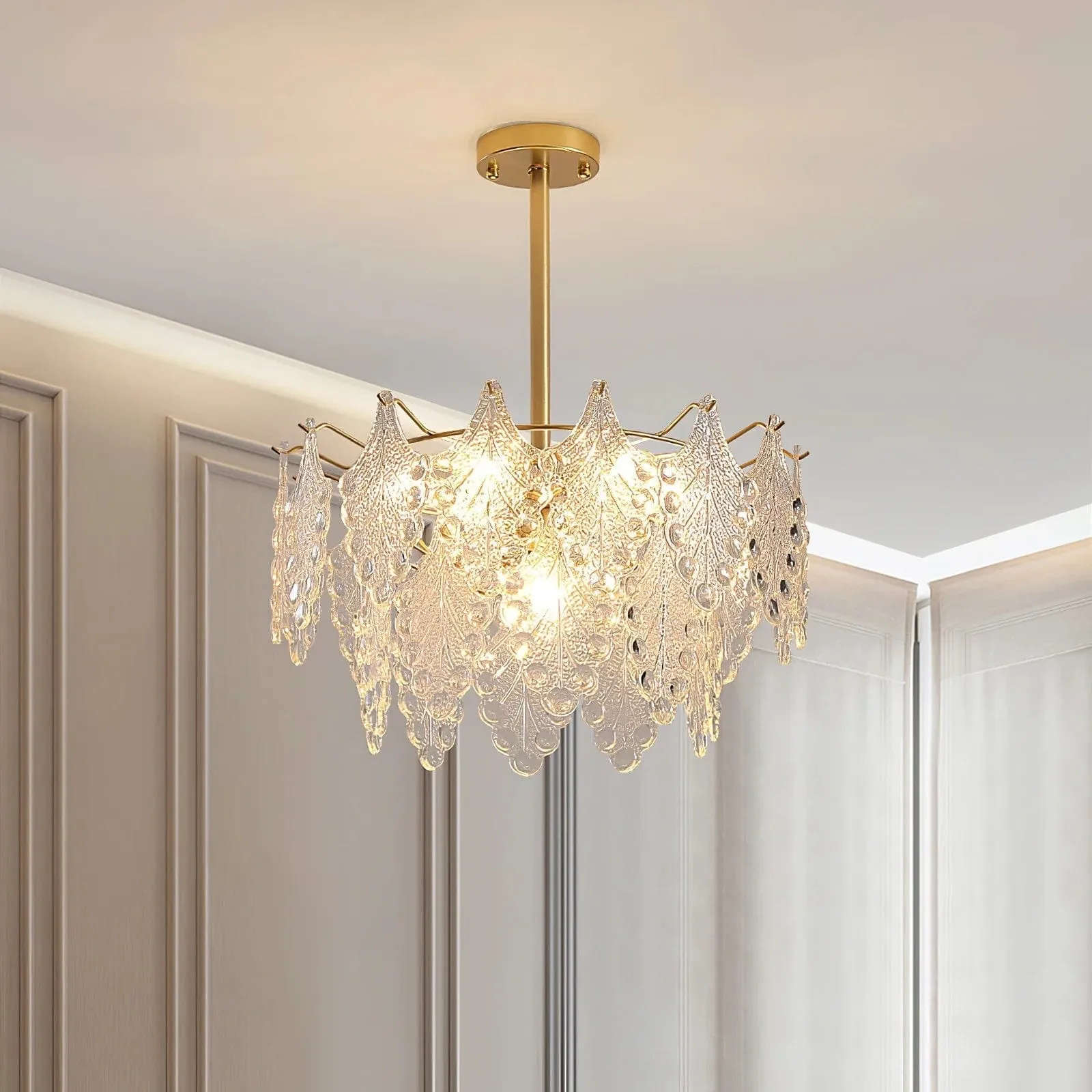 Vilary Layered Glass Chandelier