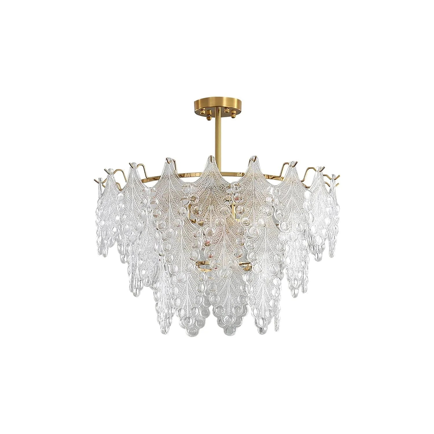 Vilary Layered Glass Chandelier