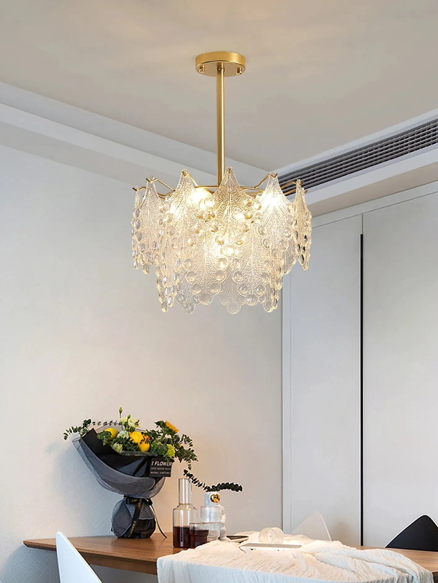 Vilary Layered Glass Chandelier