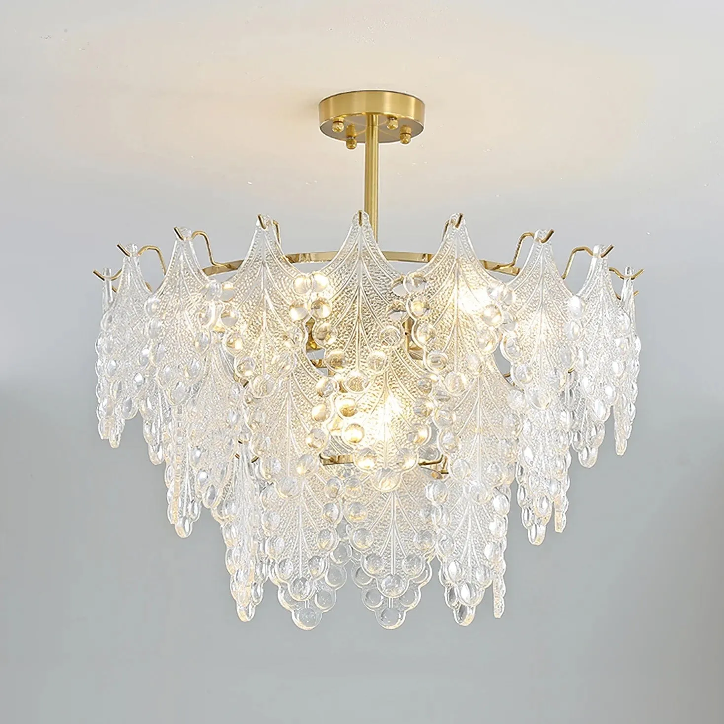 Vilary Layered Glass Chandelier