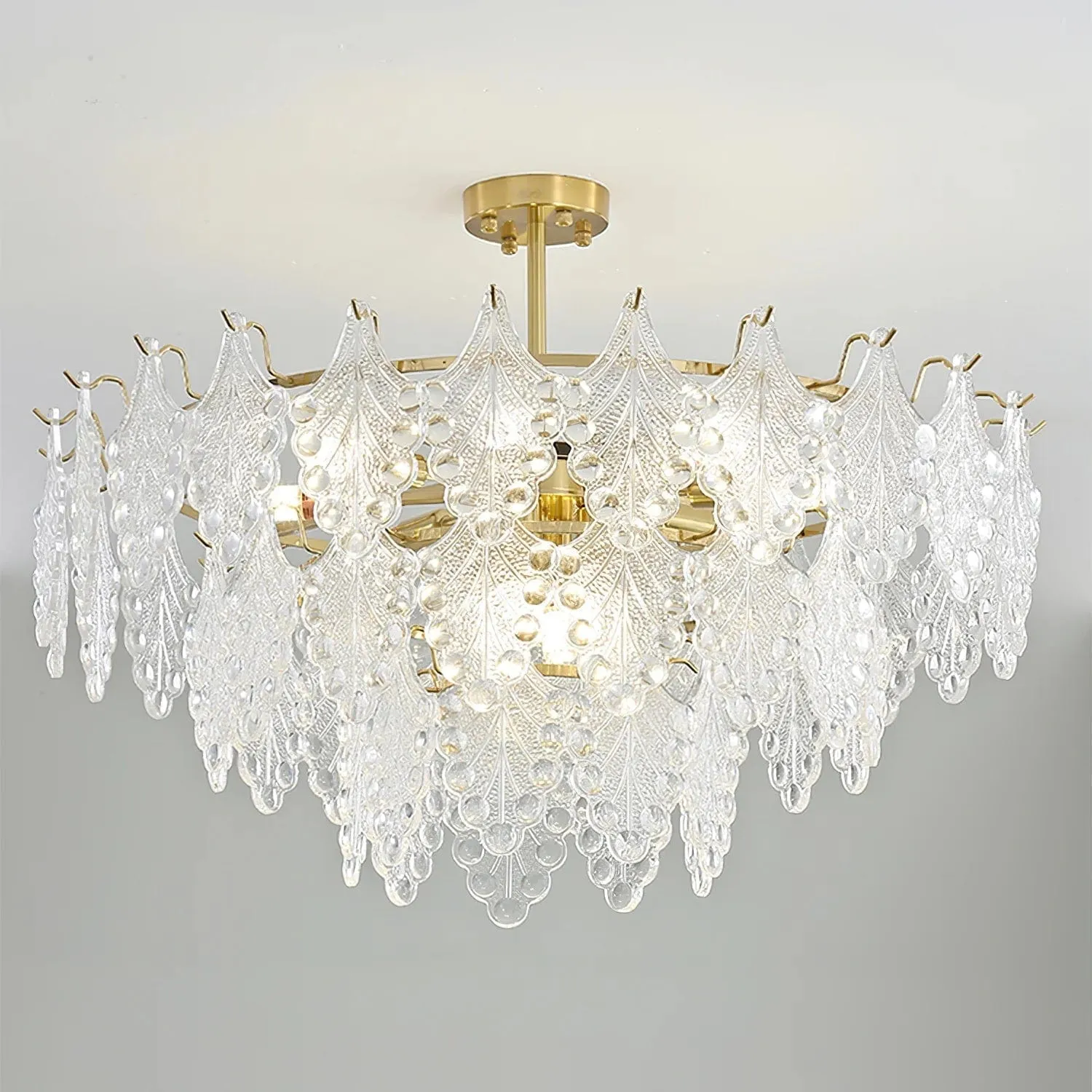 Vilary Layered Glass Chandelier