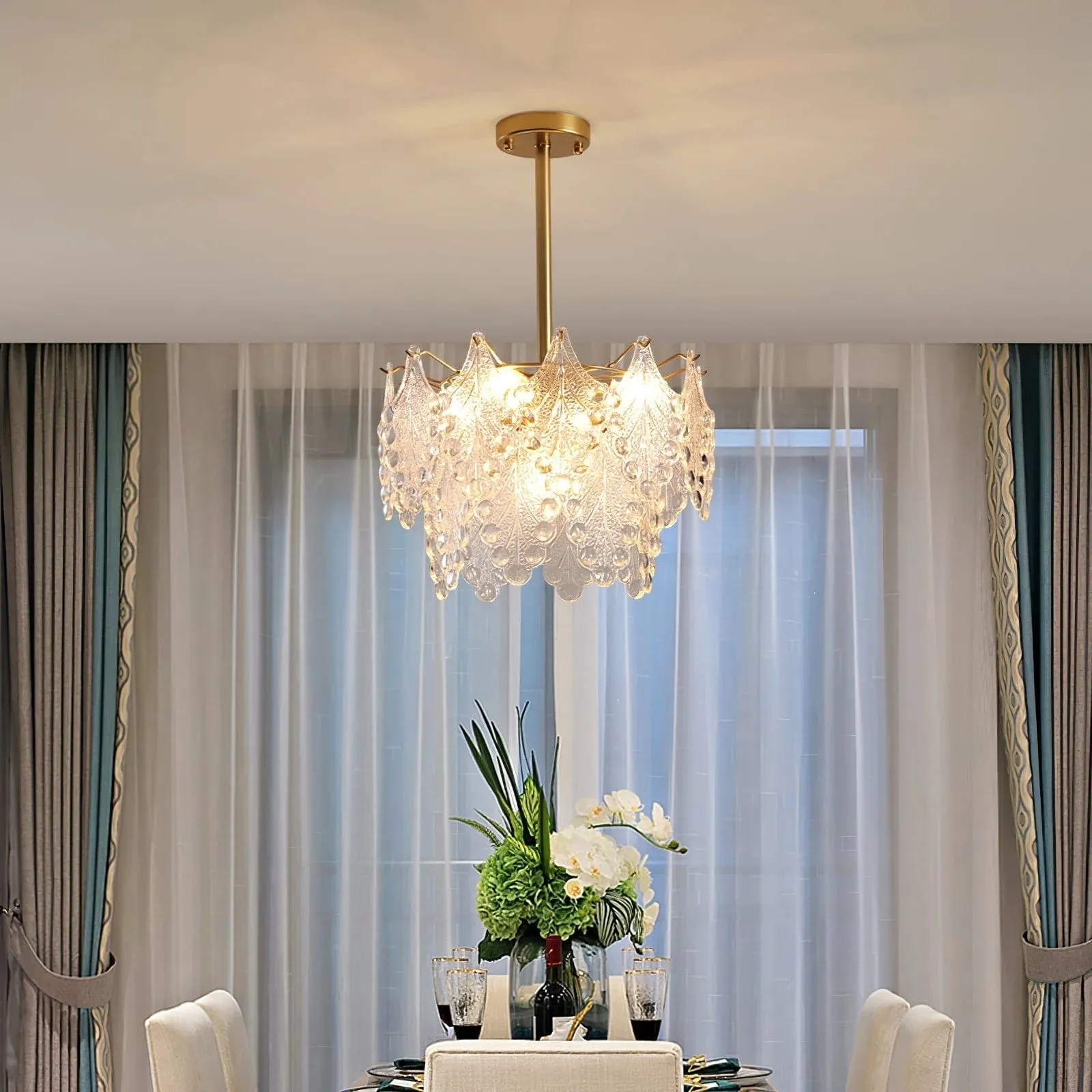 Vilary Layered Glass Chandelier