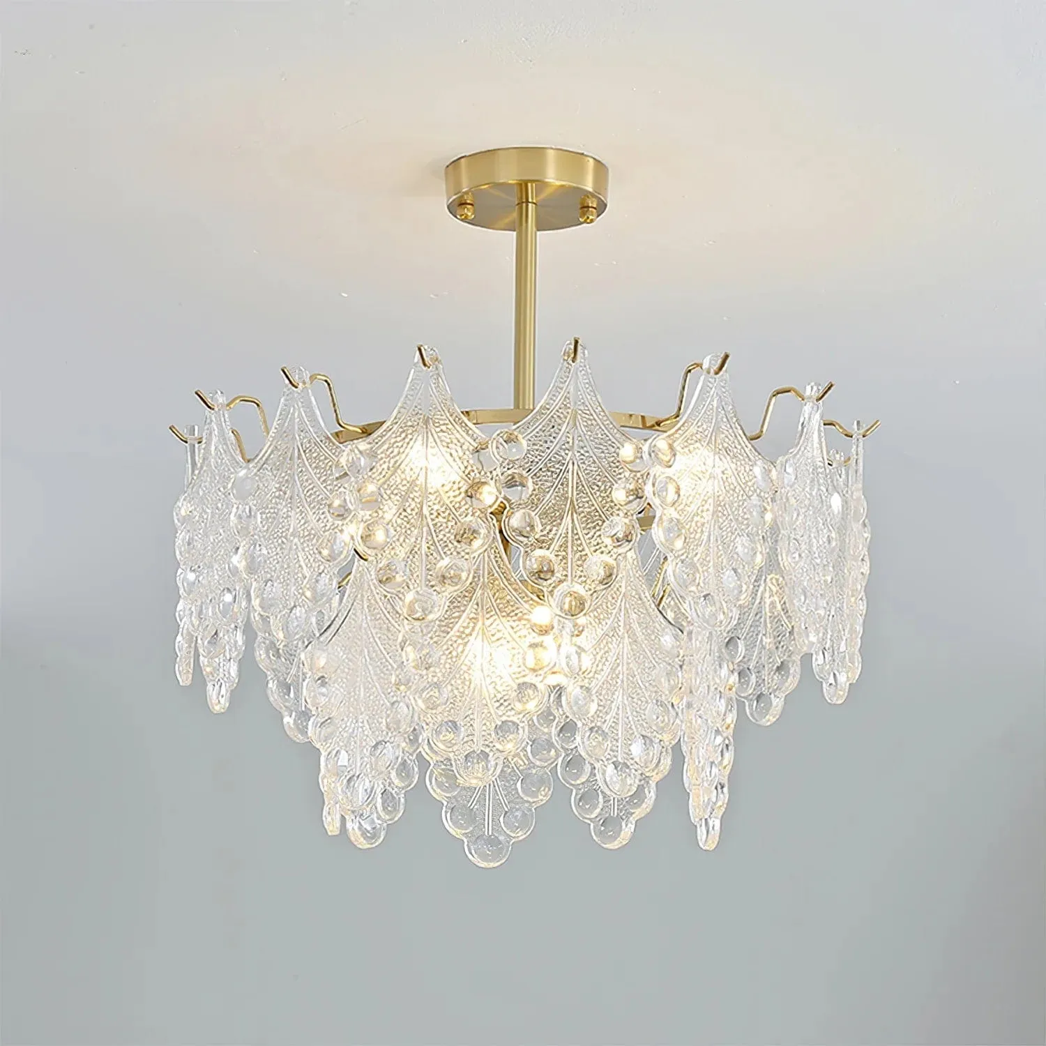 Vilary Layered Glass Chandelier