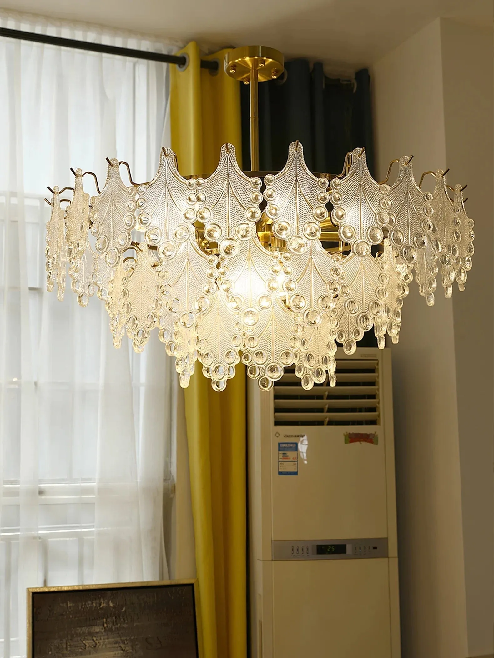 Vilary Layered Glass Chandelier