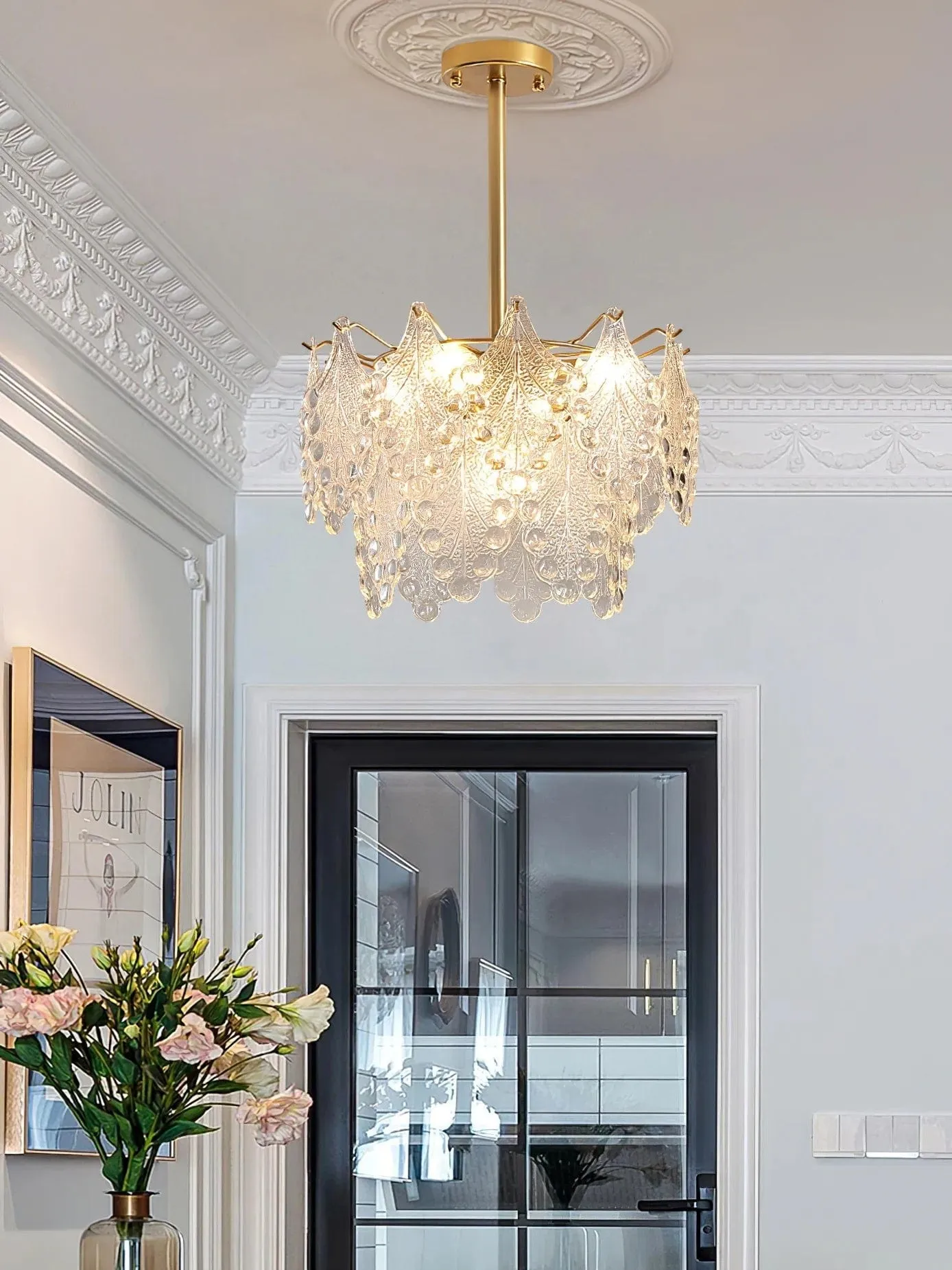 Vilary Layered Glass Chandelier