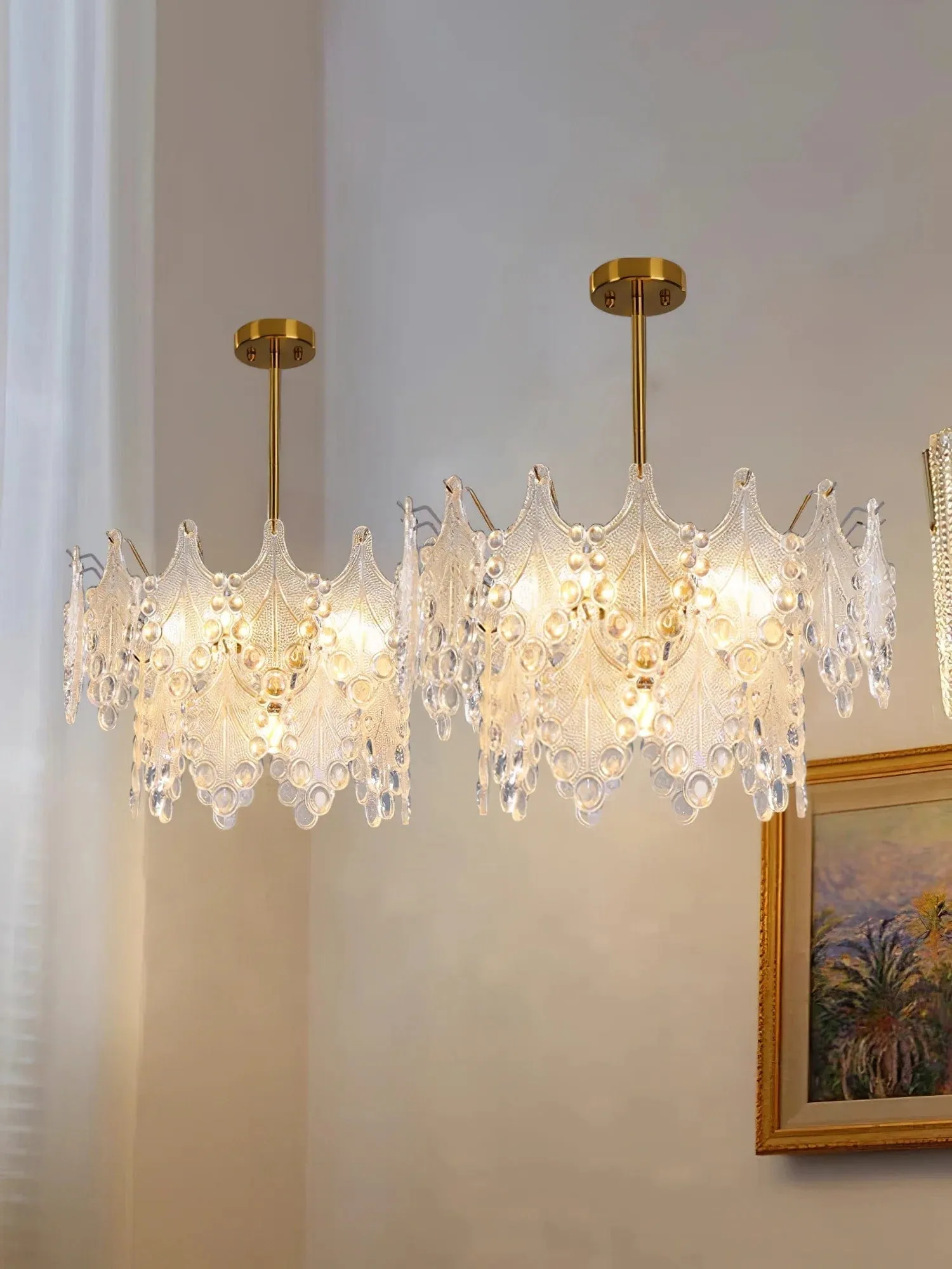 Vilary Layered Glass Chandelier