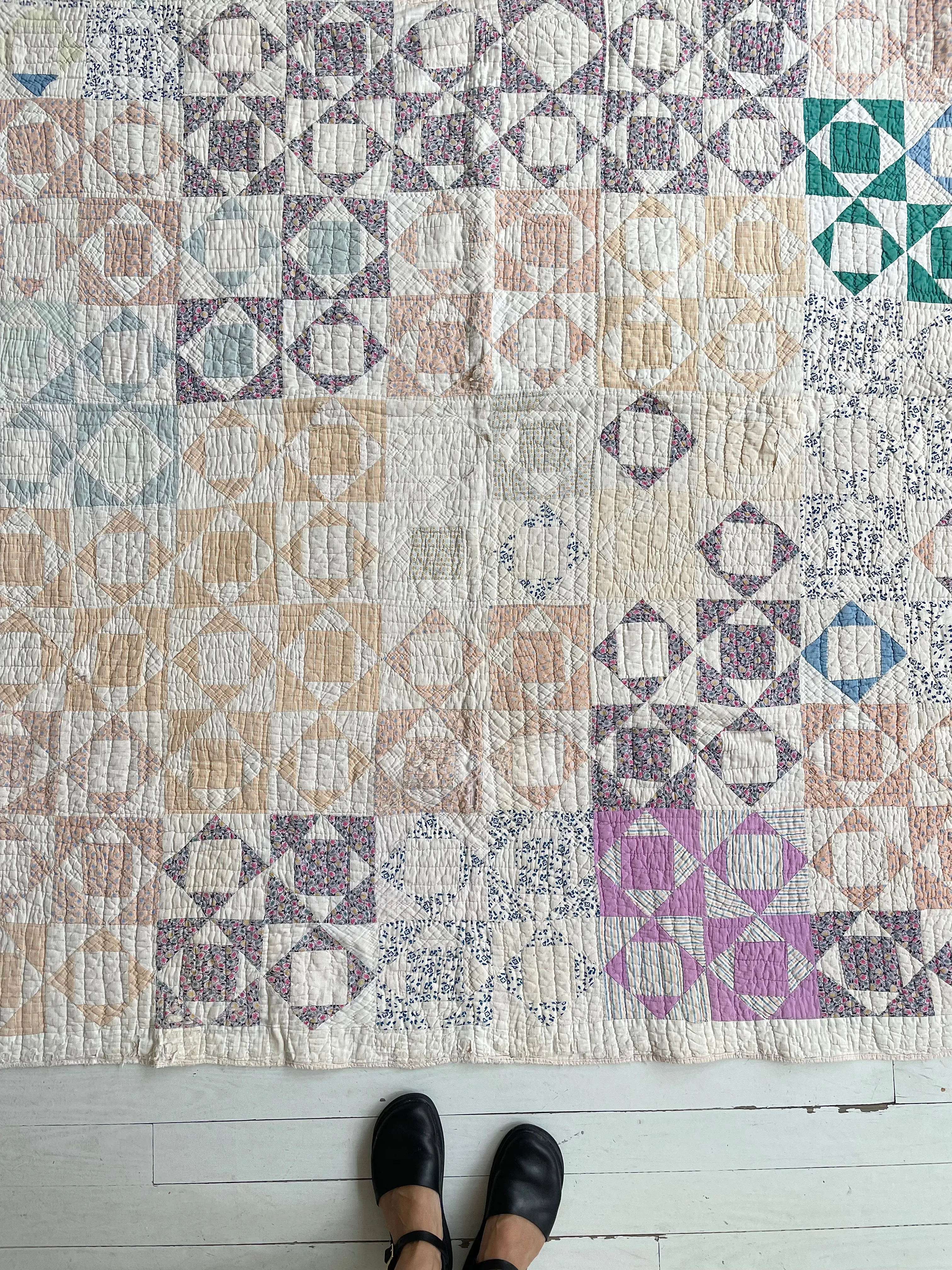 Vintage Broken Sash Quilt