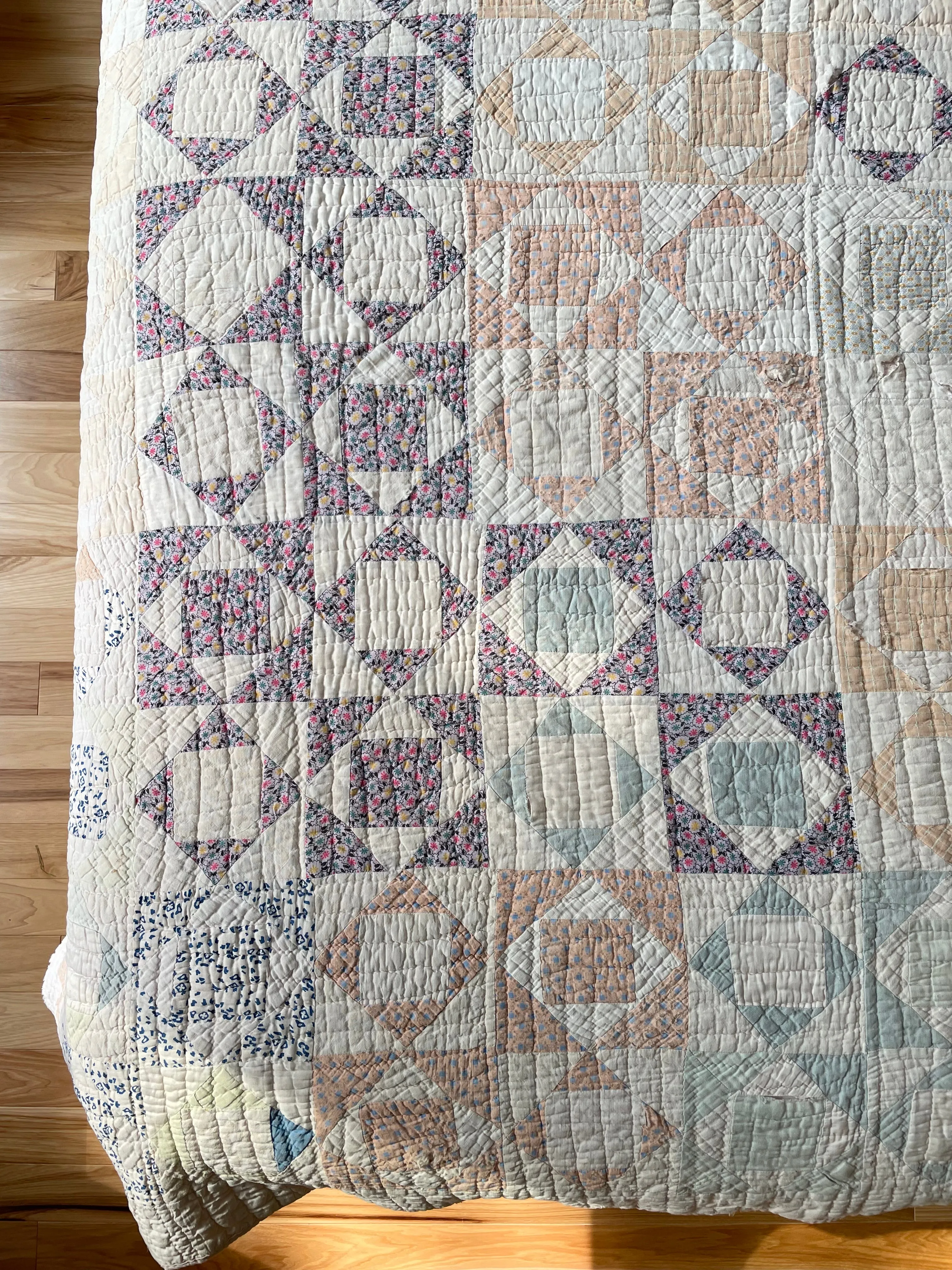 Vintage Broken Sash Quilt