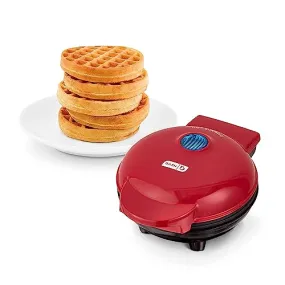 VMITRA Waffle Maker, Waffle Maker Machine, Waffles Maker, Mini Waffle Maker, Waffle Machine, Waffle Iron, Waffles Maker Machine, Mini waffle Maker for Home, Waffle Maker Electric, Waffle Maker, Red