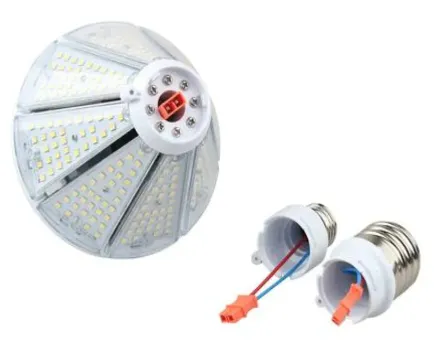 WEDGE TYPE UP LED RETROFIT LIGHTING 30W 5000K 3,900lm 100-277V (E39, E40 Socket Mount) HPS, MH, HID REPLACEMENT