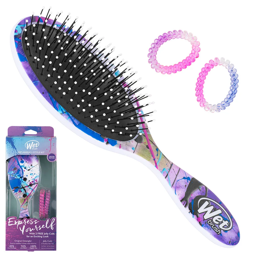 WetBrush Detangler  Express Yourself   Jelly Coils