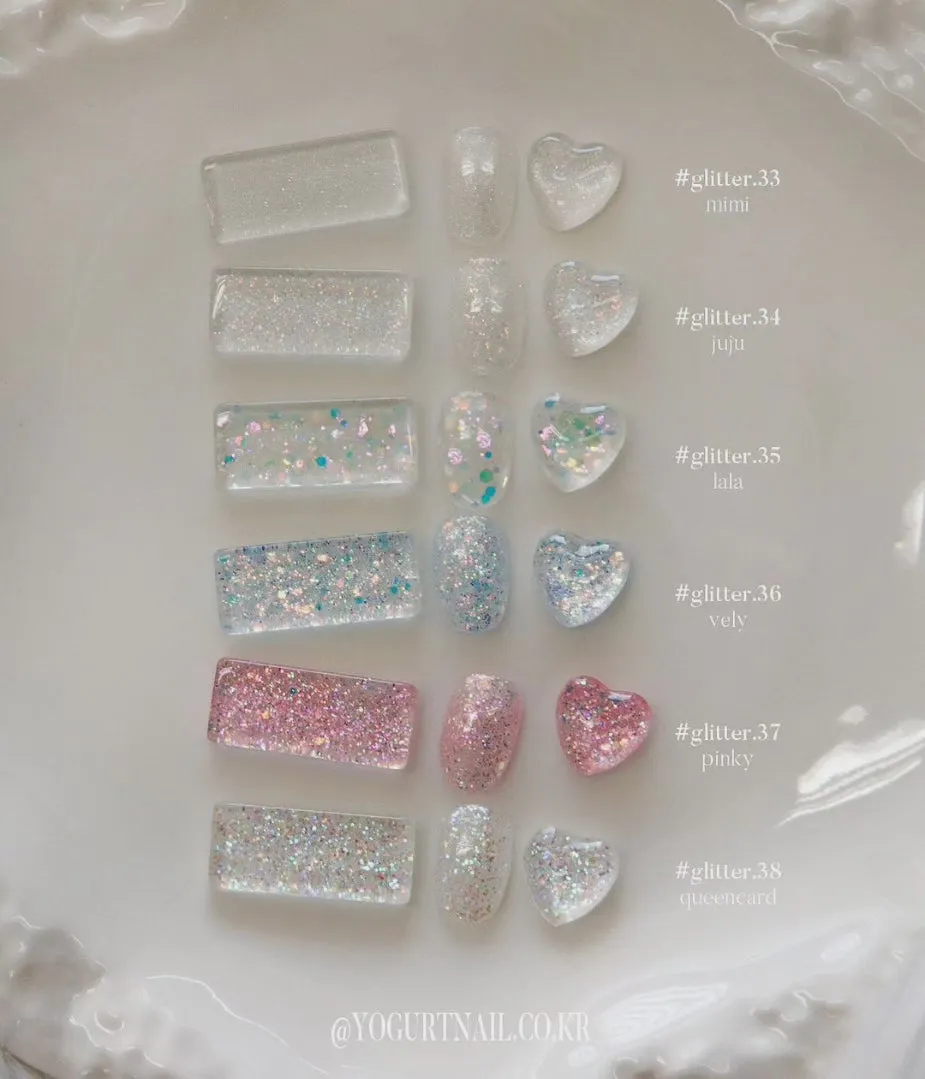 Yogurt Nail Korea Princess Maker Collection - Full 6pc Collection/Individual Bottles