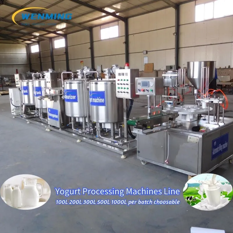 Yogurt Production Line-Yogurt Maker Machines frozen Yogurt Making 100L