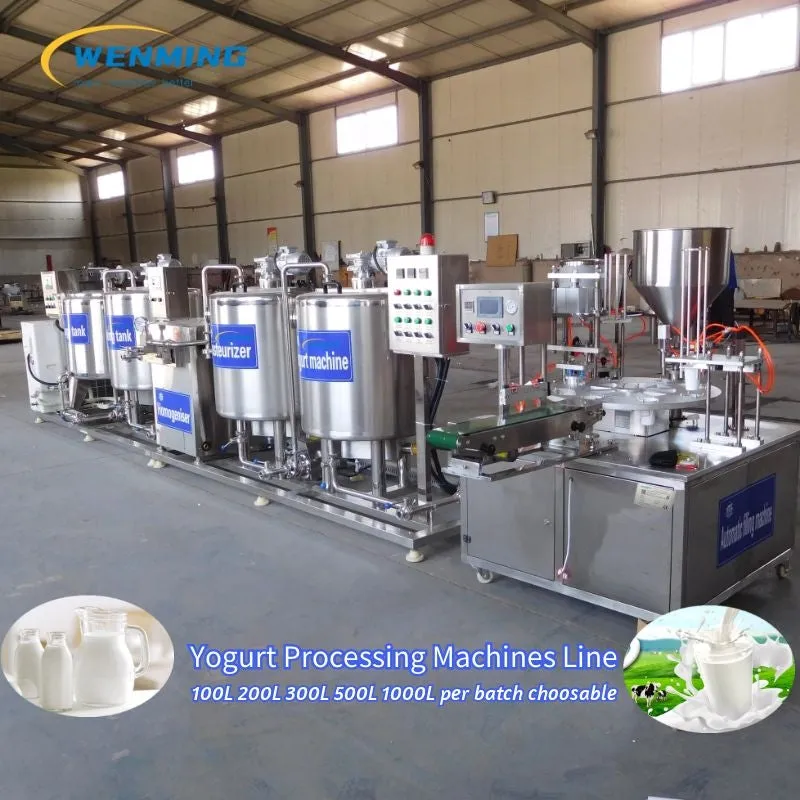 Yogurt Production Line-Yogurt Maker Machines frozen Yogurt Making 100L