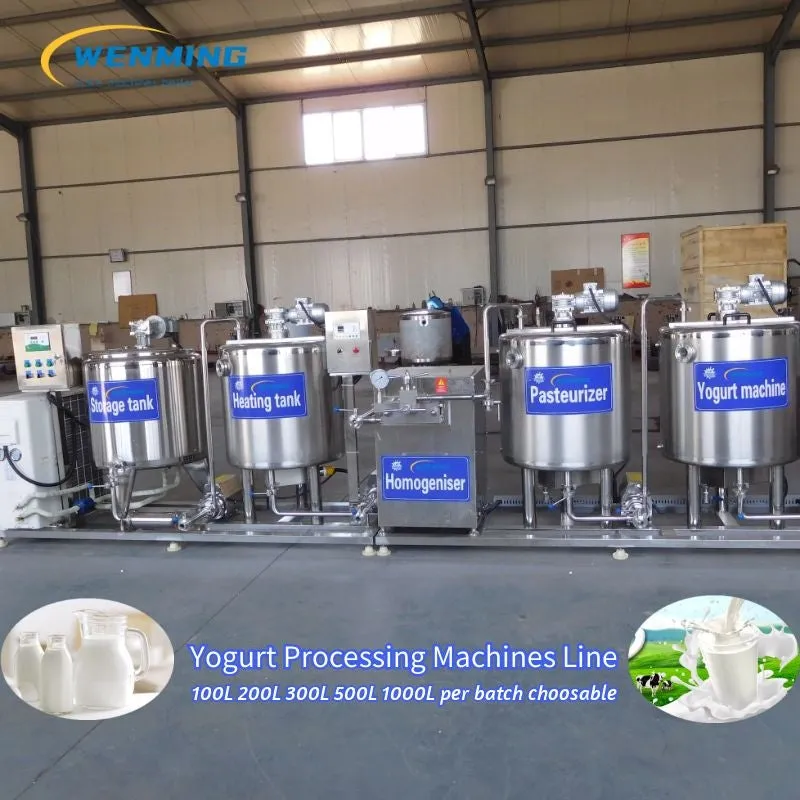 Yogurt Production Line-Yogurt Maker Machines frozen Yogurt Making 100L