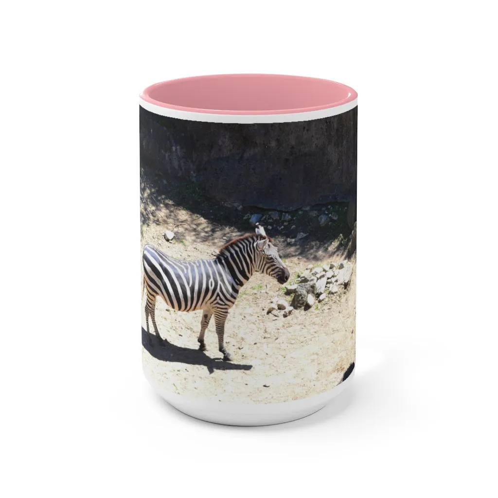 Zebra Accent Mug