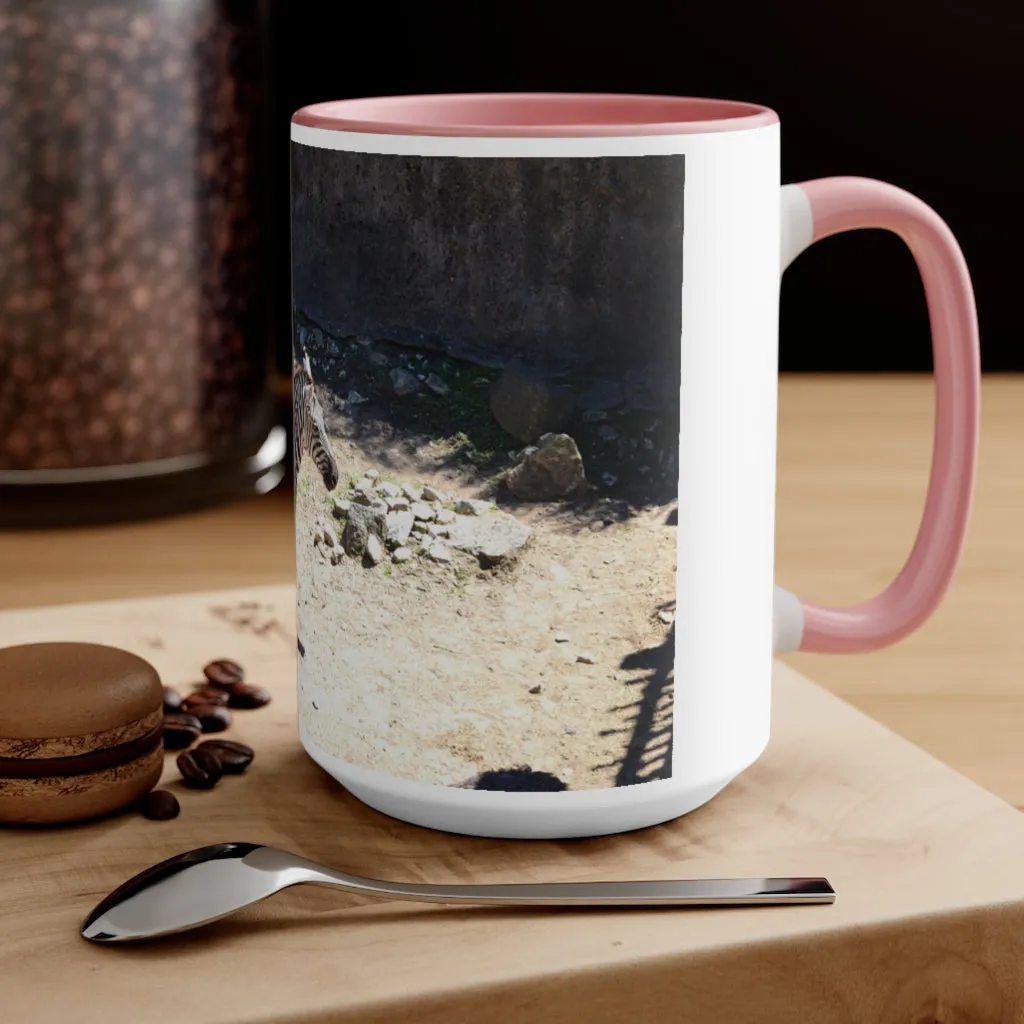 Zebra Accent Mug