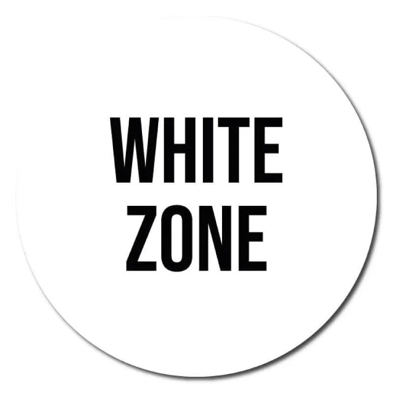 Zone Colours, Indoor Circle Floor Signage, 300mm Diameter (Pack of 5)