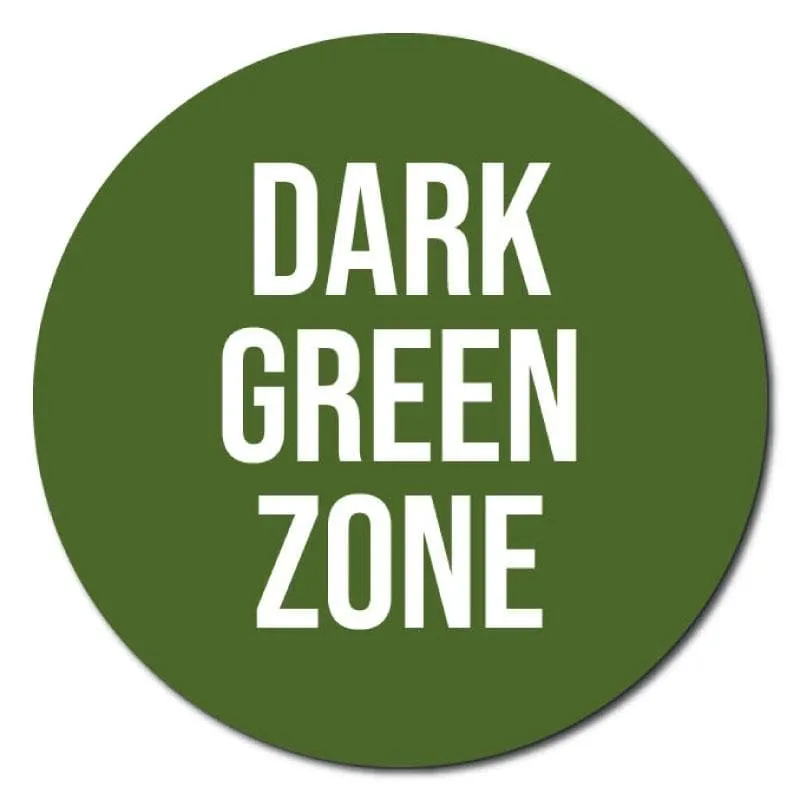 Zone Colours, Indoor Circle Floor Signage, 300mm Diameter (Pack of 5)